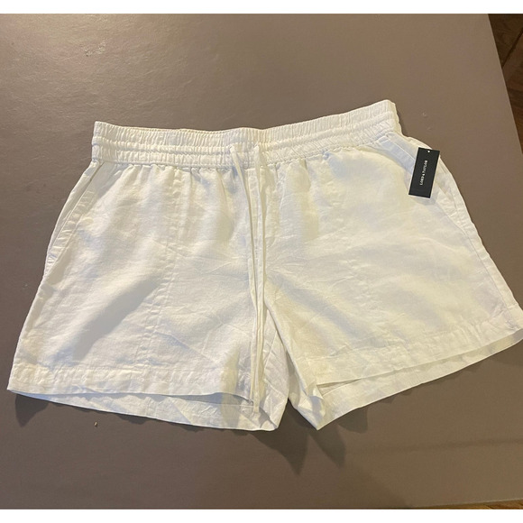 NWT!  Lord & Taylor Casual Linen Shorts - Picture 11 of 12